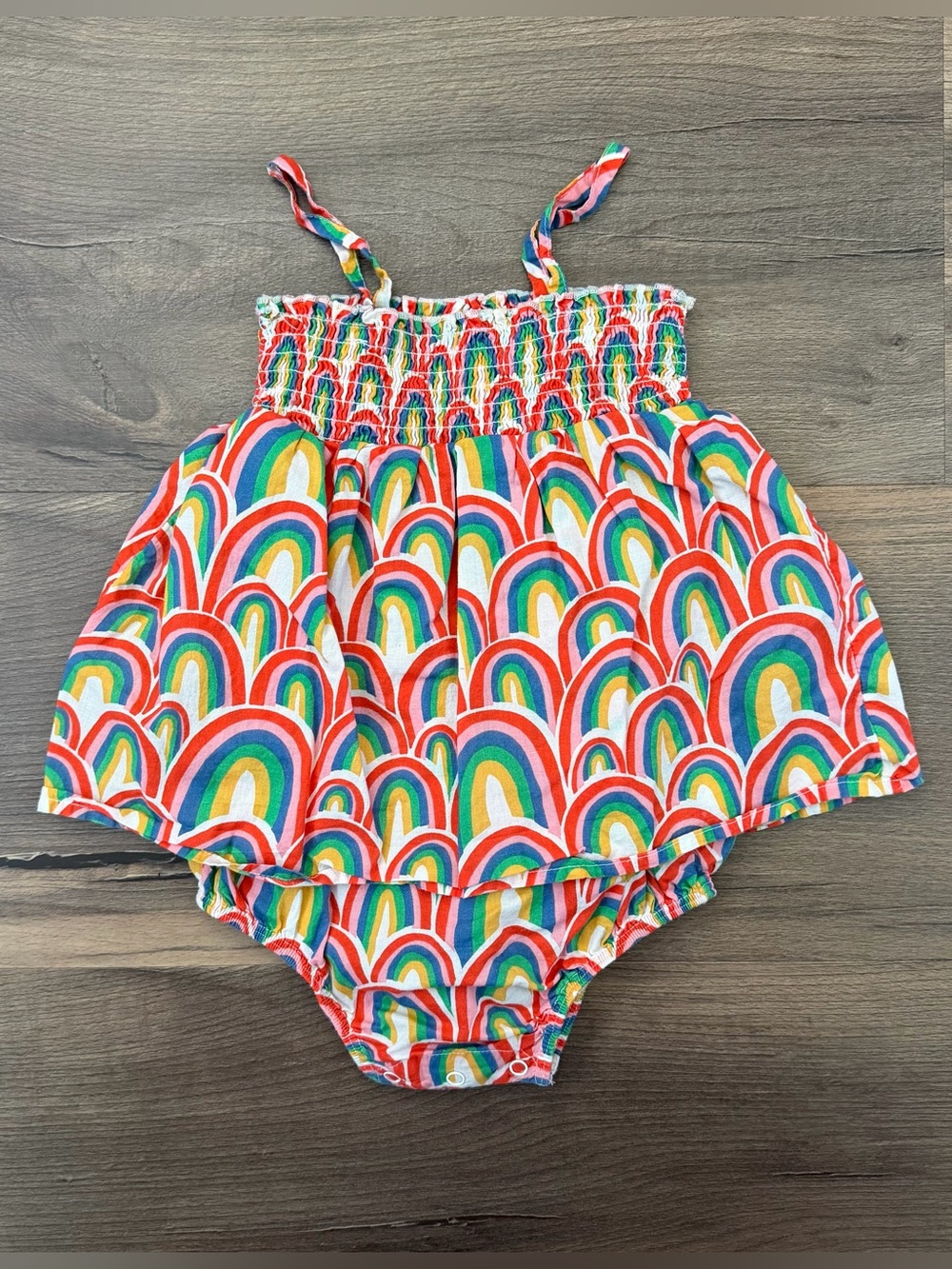 Tucker & Tate Toddler Rainbow Stacks Dress Size 12-18 Months